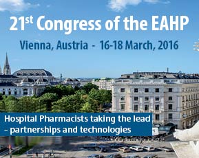 21 Конгресс EAHP 16-18 марта 2016 года